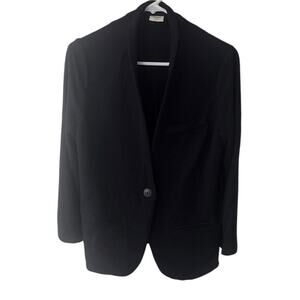 Soma Black Soft Knit Blazer - Medium
